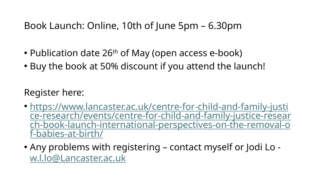 Professor Karen Broadhurst OBE Centre for Child - slide 14 of 15