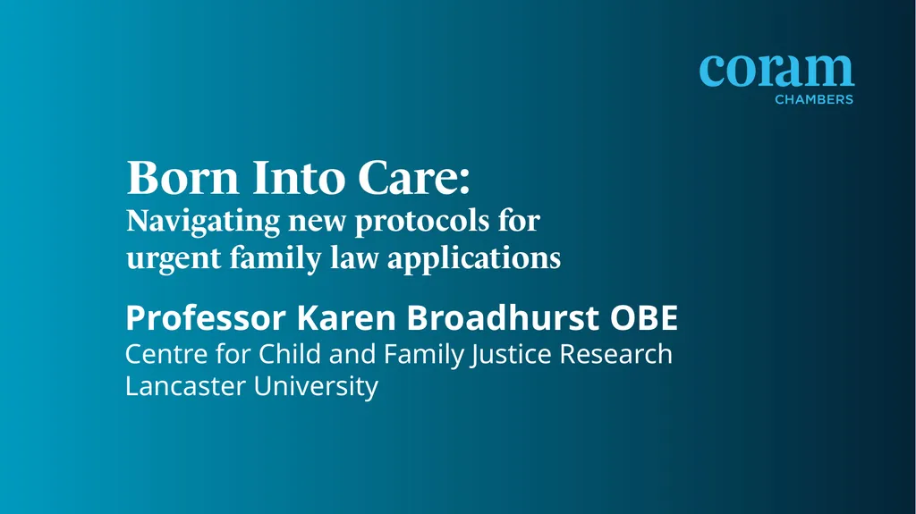 Professor Karen Broadhurst OBE Centre for Child - slide 1 of 15