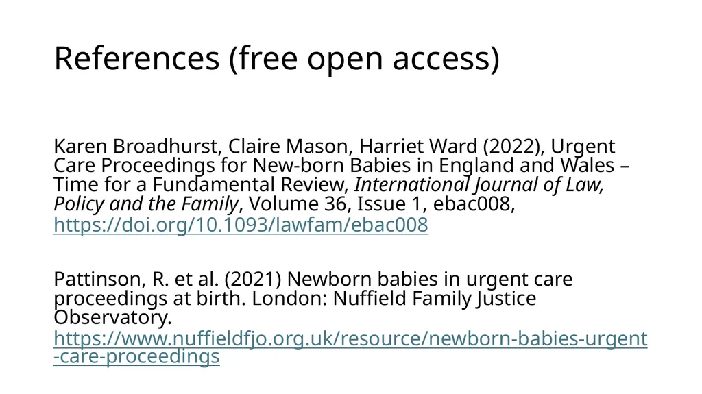 Professor Karen Broadhurst OBE Centre for Child - slide 15 of 15