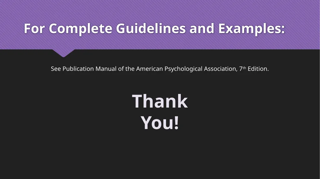APA 7 Fall 2020 Developed by Texas A&M - slide 13 of 14