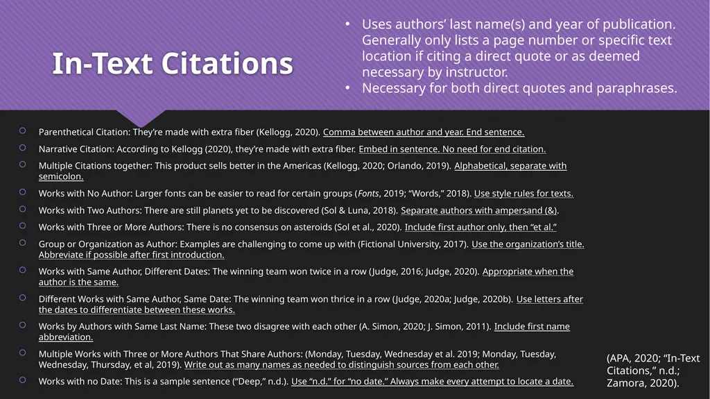 APA 7 Fall 2020 Developed by Texas A&M - slide 6 of 14