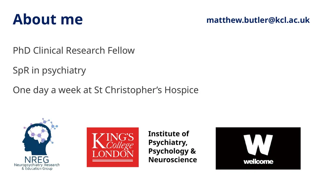 Addressing the gap between palliative care and - slide 2 of 26