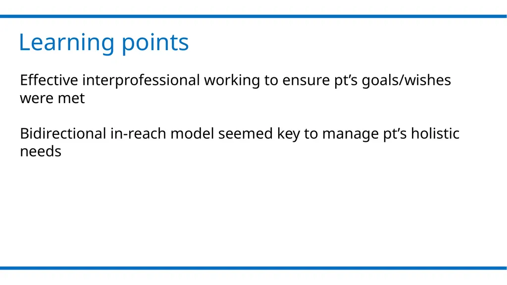 Addressing the gap between palliative care and - slide 22 of 26