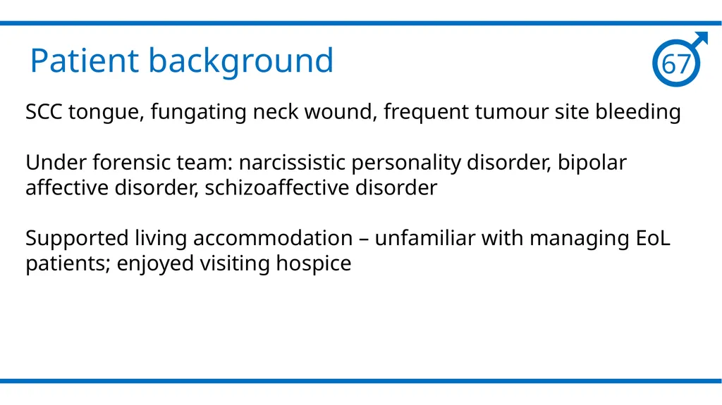 Addressing the gap between palliative care and - slide 19 of 26