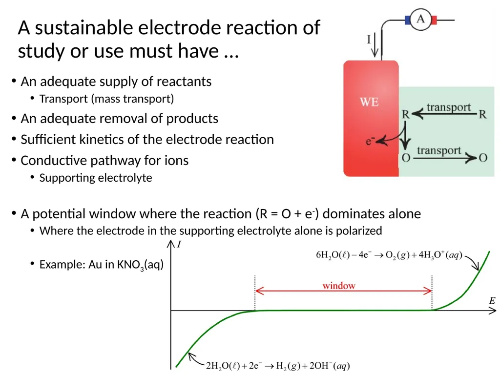 KJM 3110 Electrochemistry Chapter 7. Electrode - slide 8 of 27