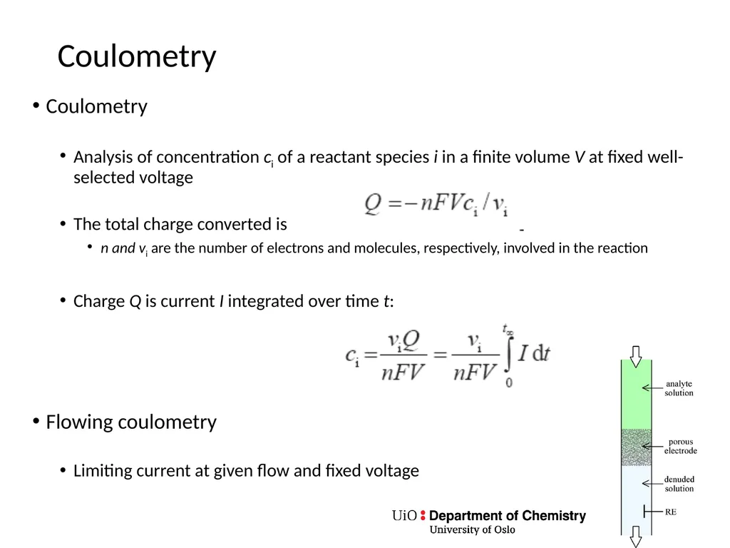 KJM 3110 Electrochemistry Chapter 7. Electrode - slide 6 of 27