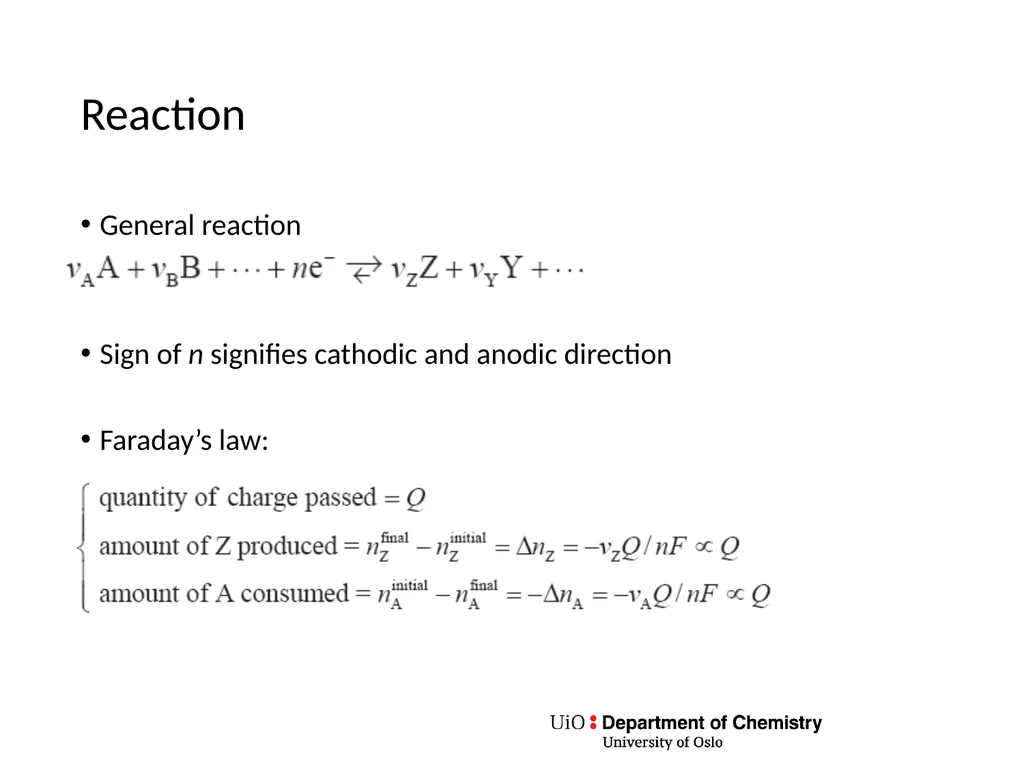 KJM 3110 Electrochemistry Chapter 7. Electrode - slide 7 of 27