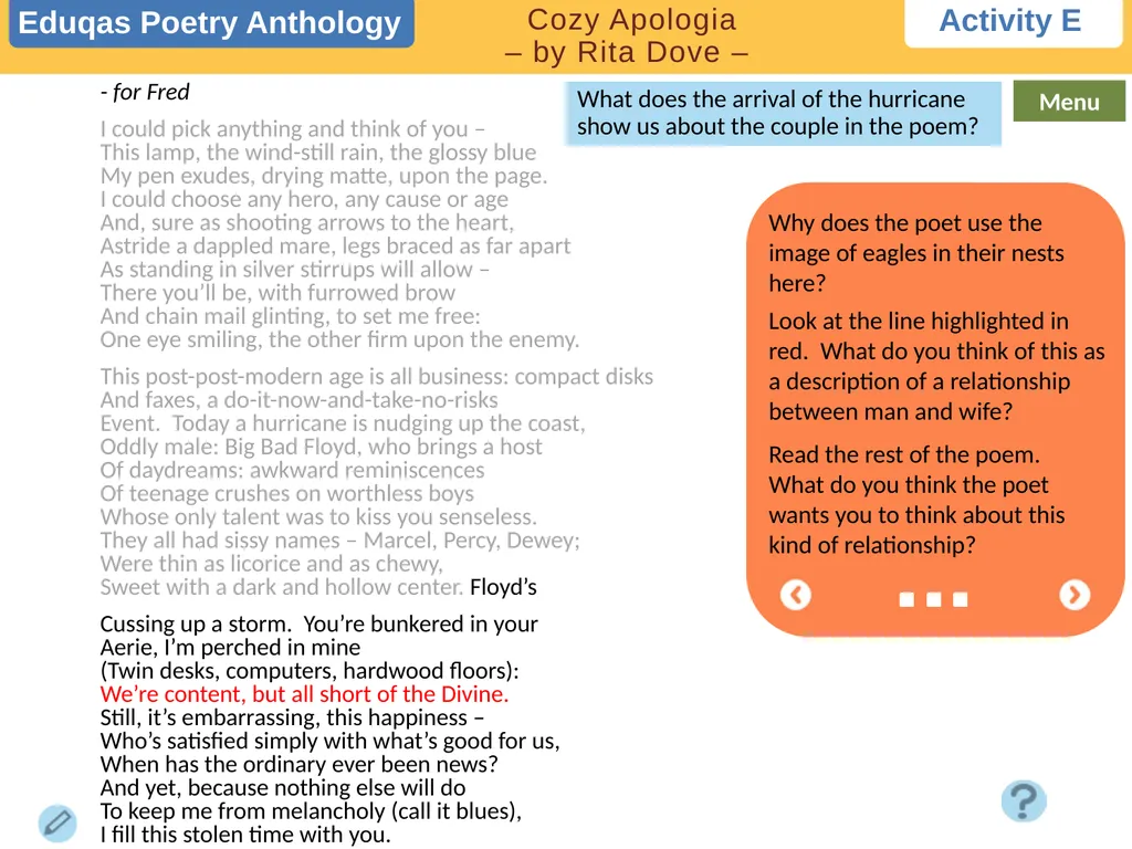 Choose a task Activity A Activity C Activity E - slide 6 of 7