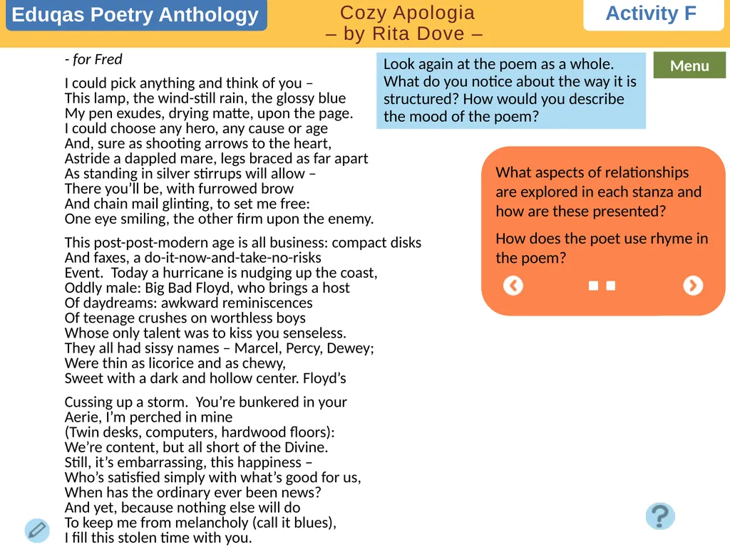 Choose a task Activity A Activity C Activity E - slide 7 of 7
