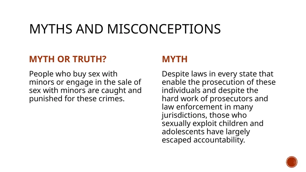 Commercial sexual exploitation CHILDREN (csec) & - slide 14 of 34