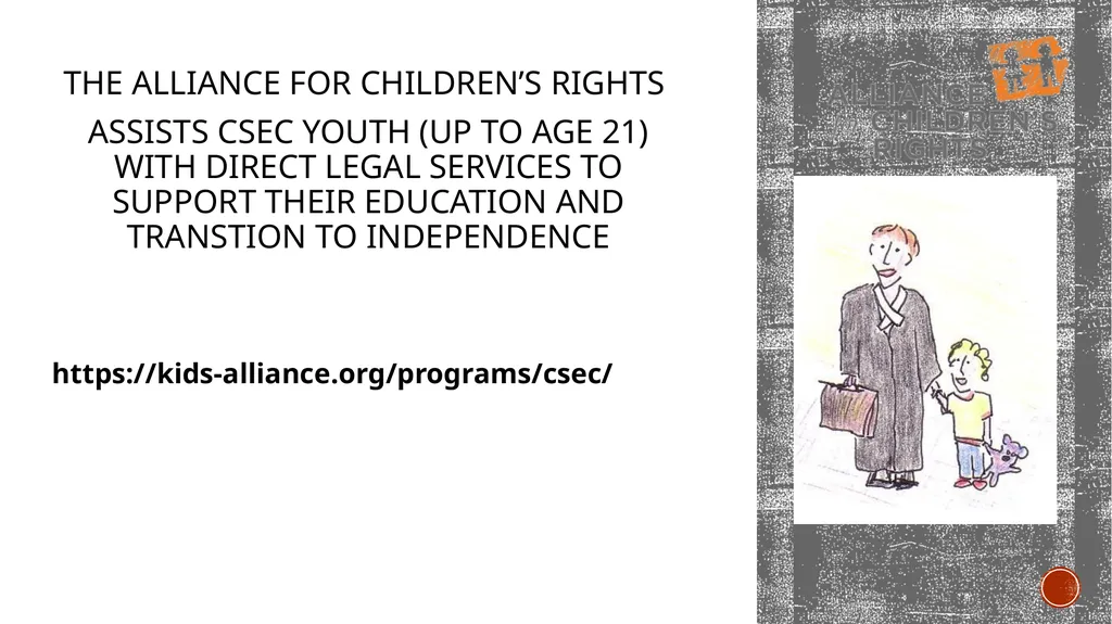 Commercial sexual exploitation CHILDREN (csec) & - slide 33 of 34