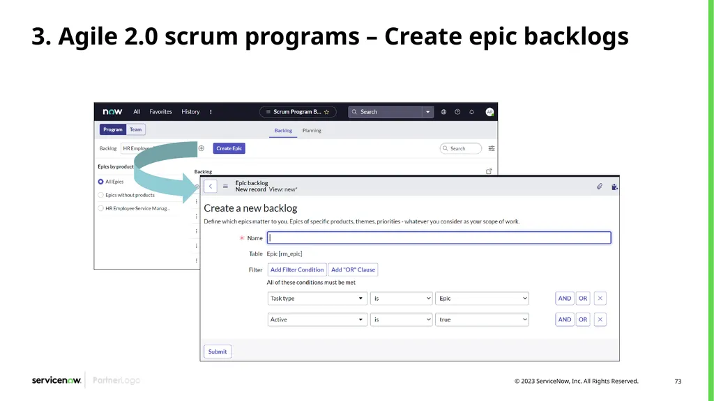 Agile Development 2.0/Scrum Programs Process - slide 73 of 124