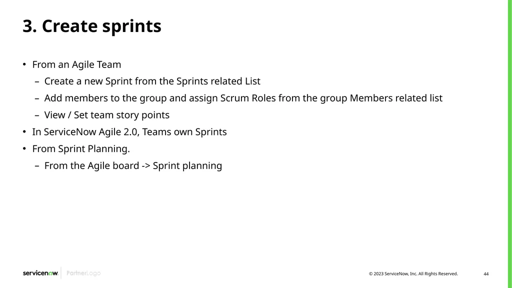 Agile Development 2.0/Scrum Programs Process - slide 44 of 124