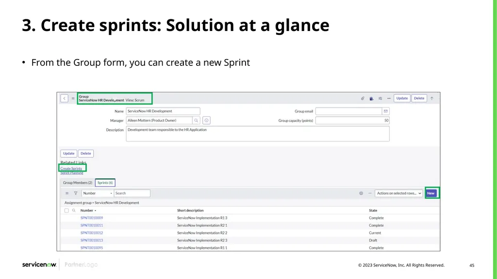 Agile Development 2.0/Scrum Programs Process - slide 45 of 124