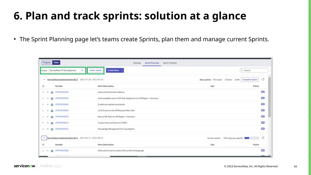 Agile Development 2.0/Scrum Programs Process - slide 54 of 124