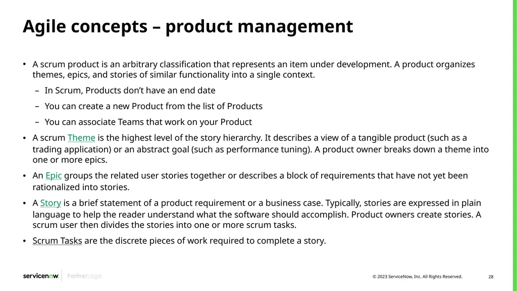Agile Development 2.0/Scrum Programs Process - slide 28 of 124