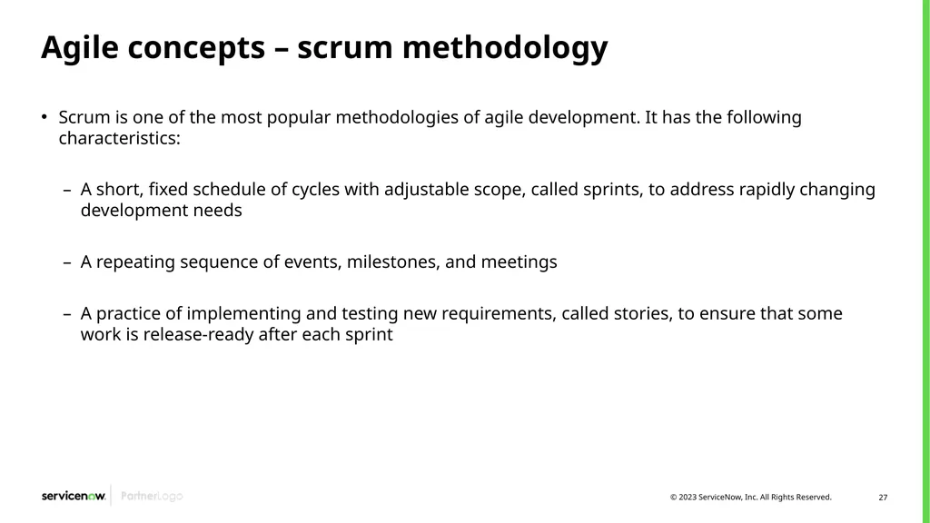 Agile Development 2.0/Scrum Programs Process - slide 27 of 124