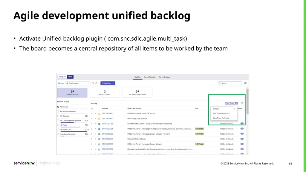 Agile Development 2.0/Scrum Programs Process - slide 52 of 124