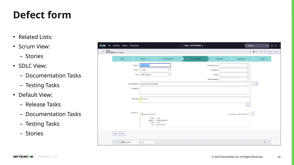 Agile Development 2.0/Scrum Programs Process - slide 65 of 124