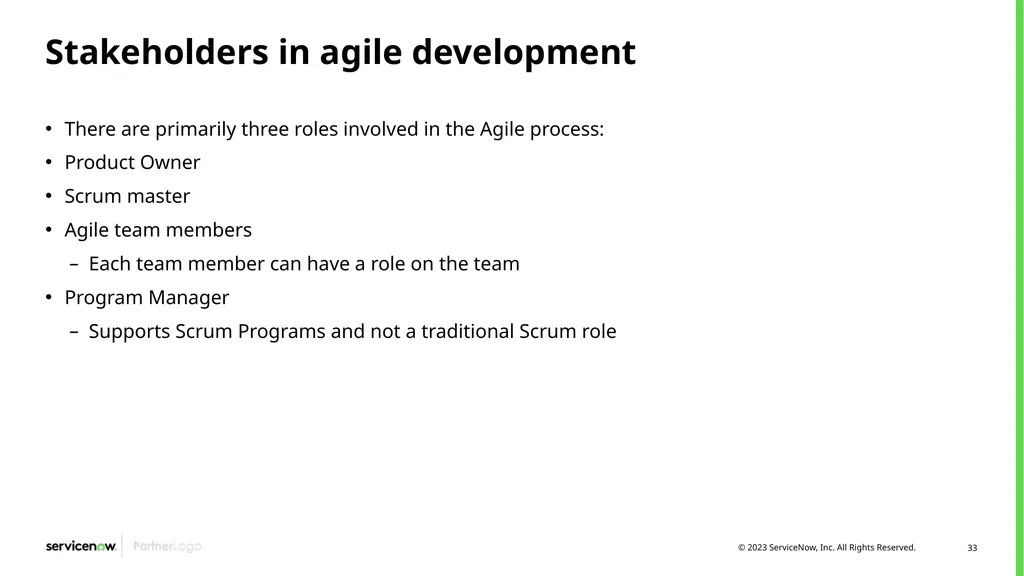 Agile Development 2.0/Scrum Programs Process - slide 33 of 124