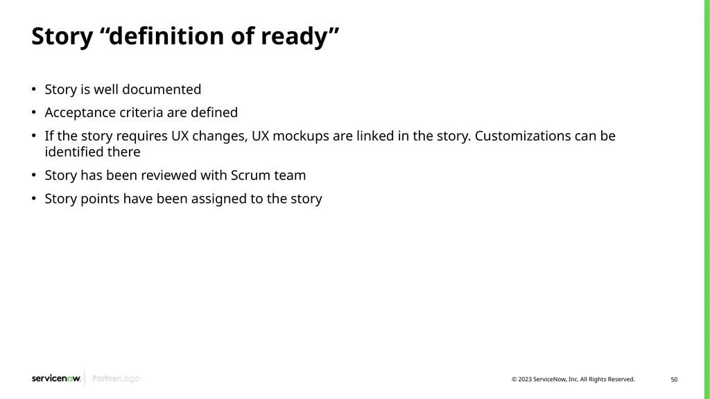 Agile Development 2.0/Scrum Programs Process - slide 50 of 124