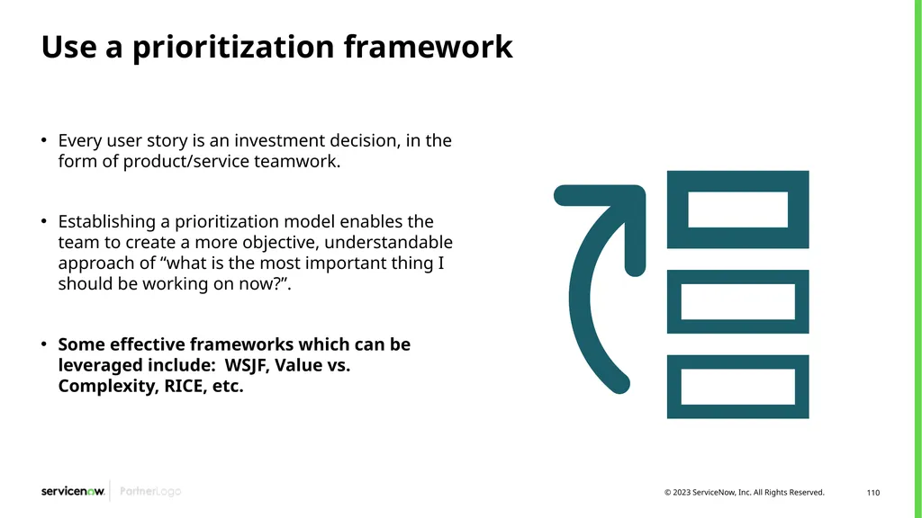Agile Development 2.0/Scrum Programs Process - slide 110 of 124