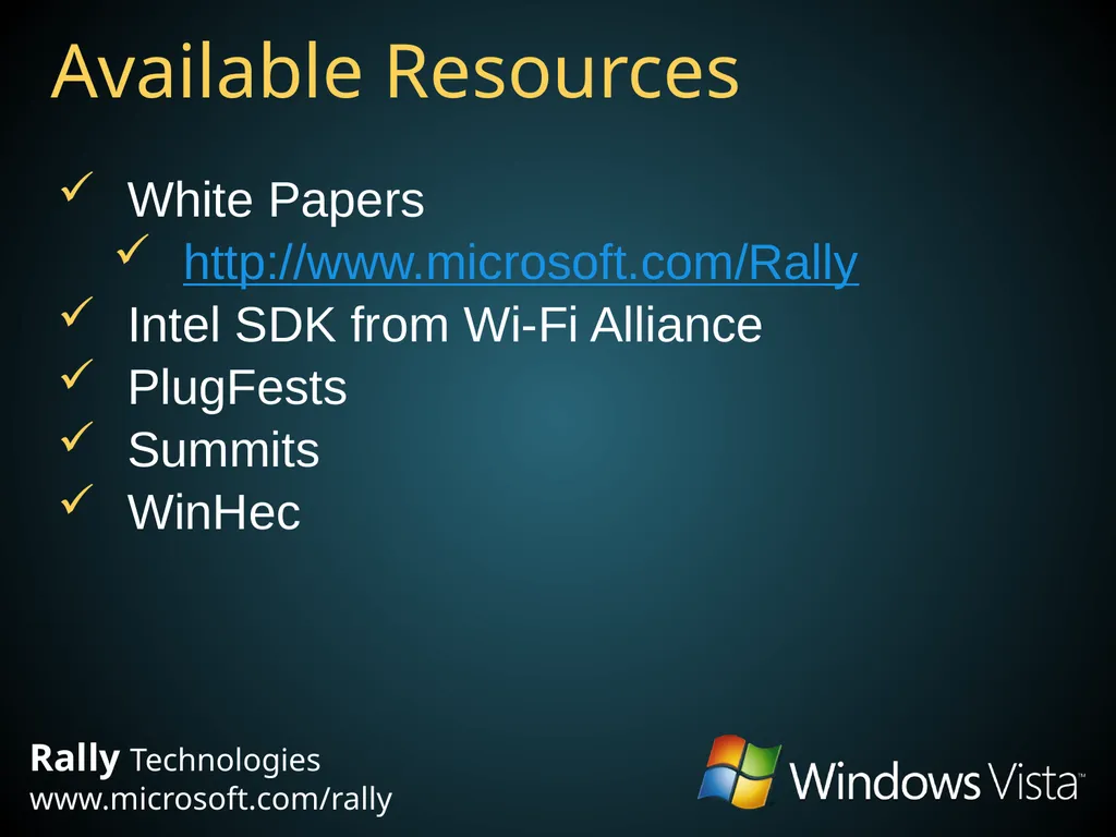 Windows Connect Now Yatharth Gupta Program Manager - slide 23 of 24