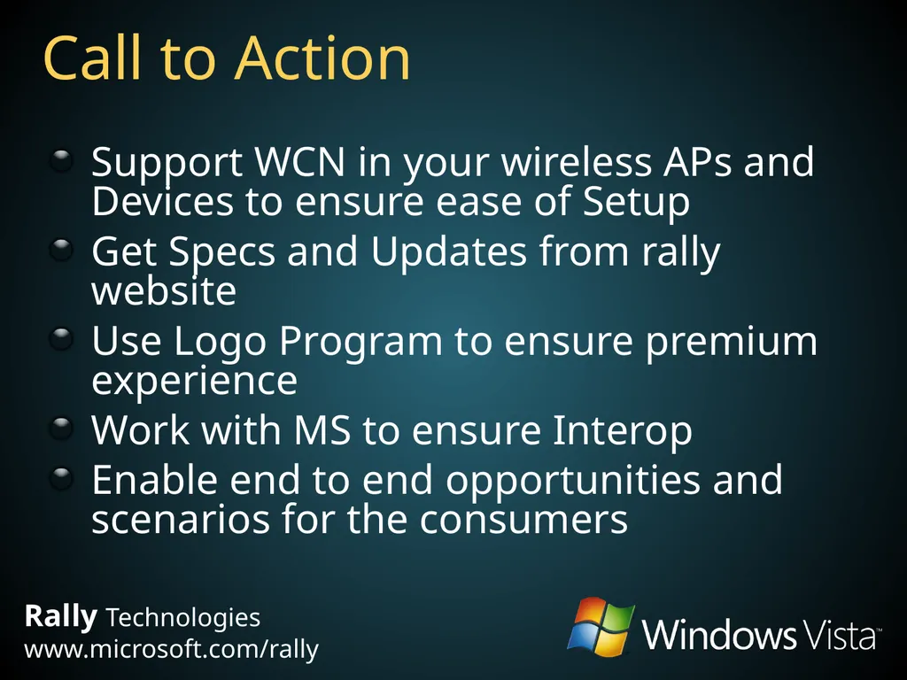 Windows Connect Now Yatharth Gupta Program Manager - slide 22 of 24