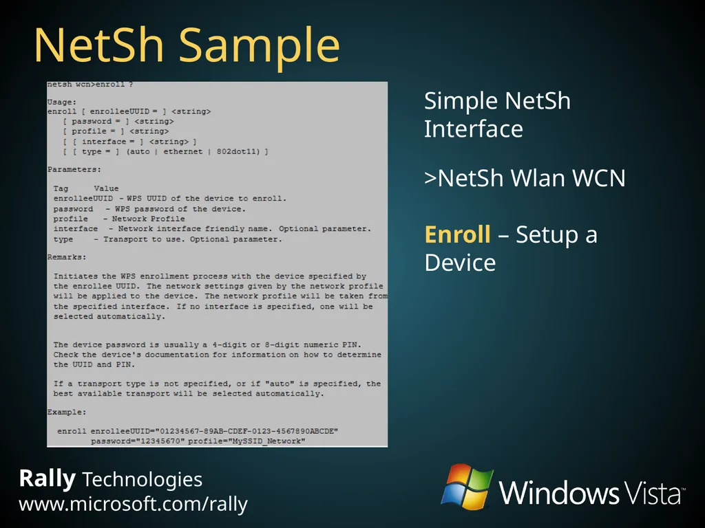 Windows Connect Now Yatharth Gupta Program Manager - slide 19 of 24