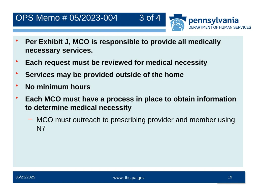 Pediatric Shift Care Training Office of Medical - slide 19 of 52