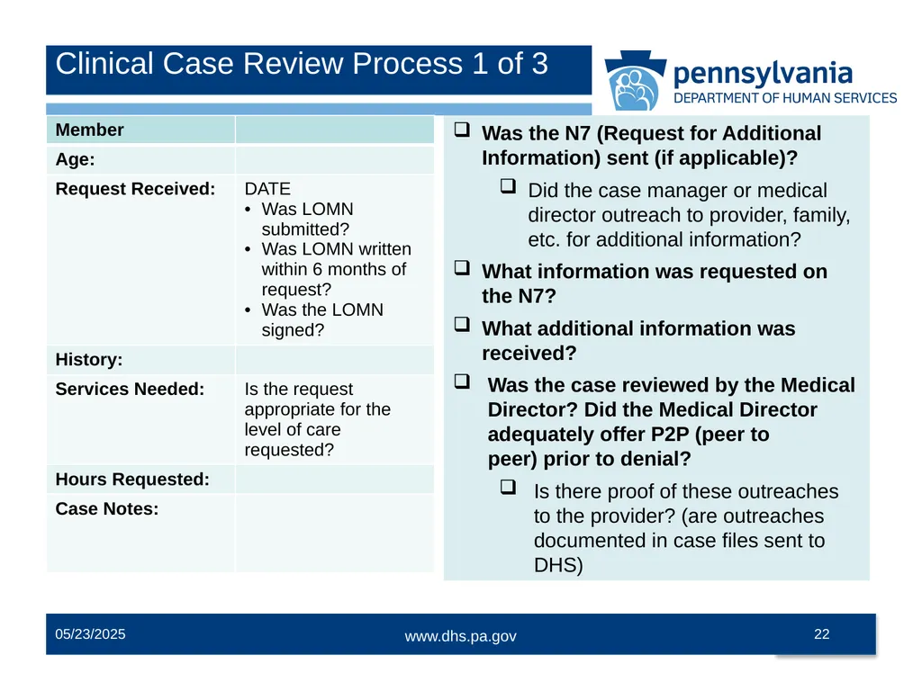 Pediatric Shift Care Training Office of Medical - slide 22 of 52