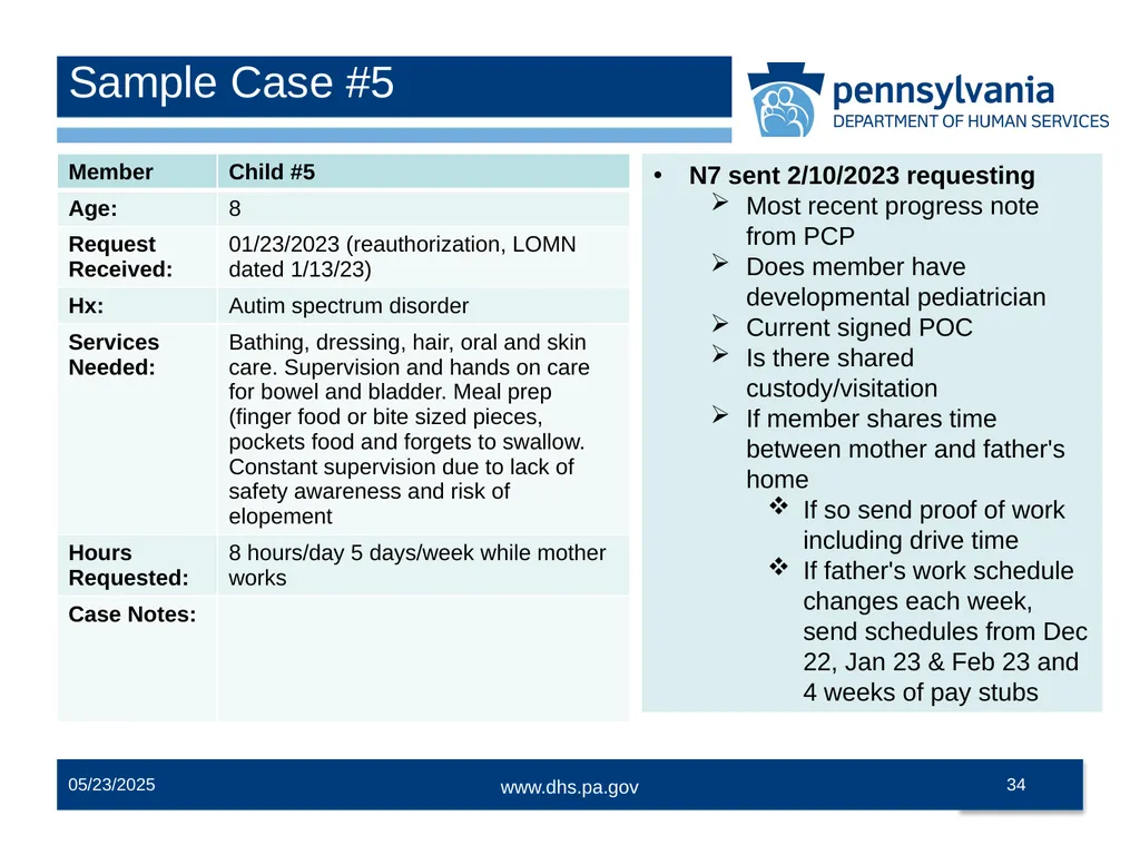 Pediatric Shift Care Training Office of Medical - slide 34 of 52