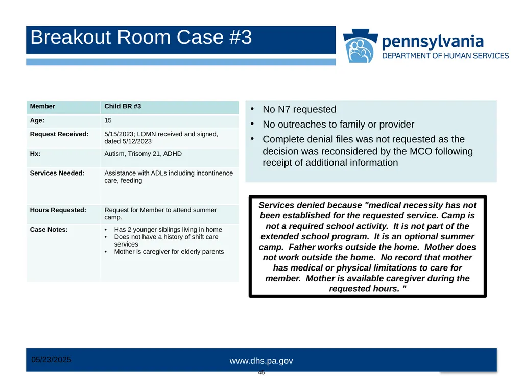 Pediatric Shift Care Training Office of Medical - slide 45 of 52
