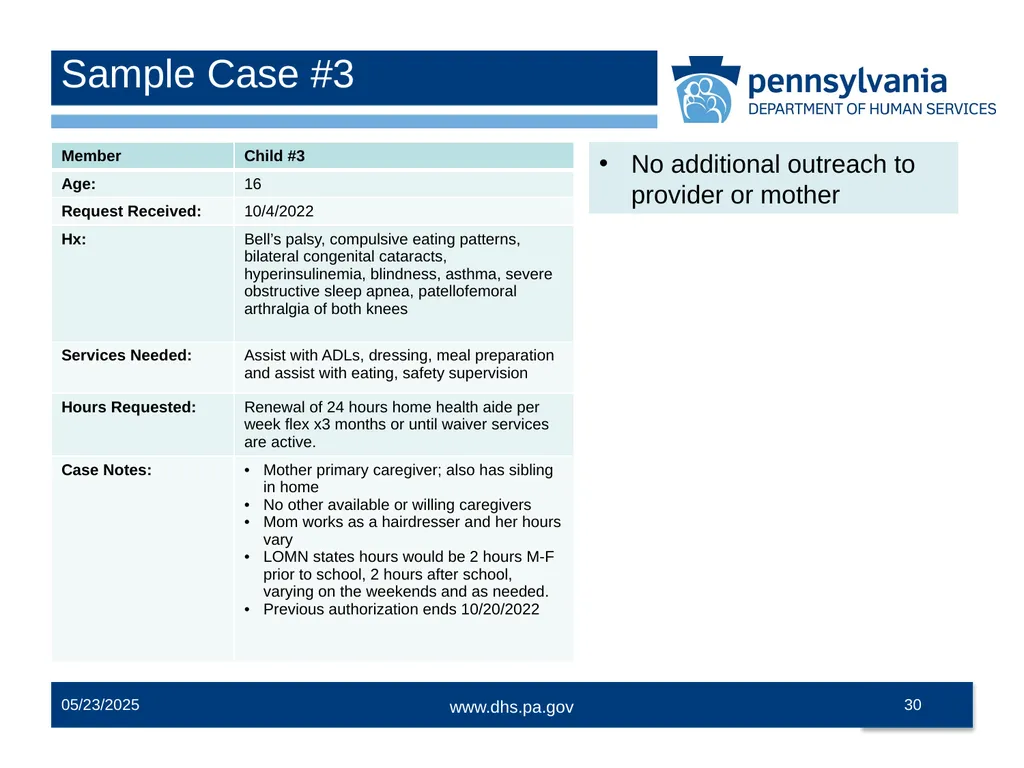 Pediatric Shift Care Training Office of Medical - slide 30 of 52