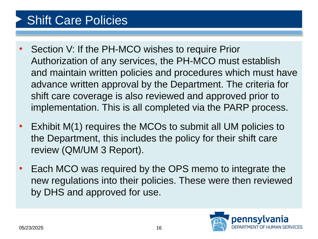 Pediatric Shift Care Training Office of Medical - slide 16 of 52