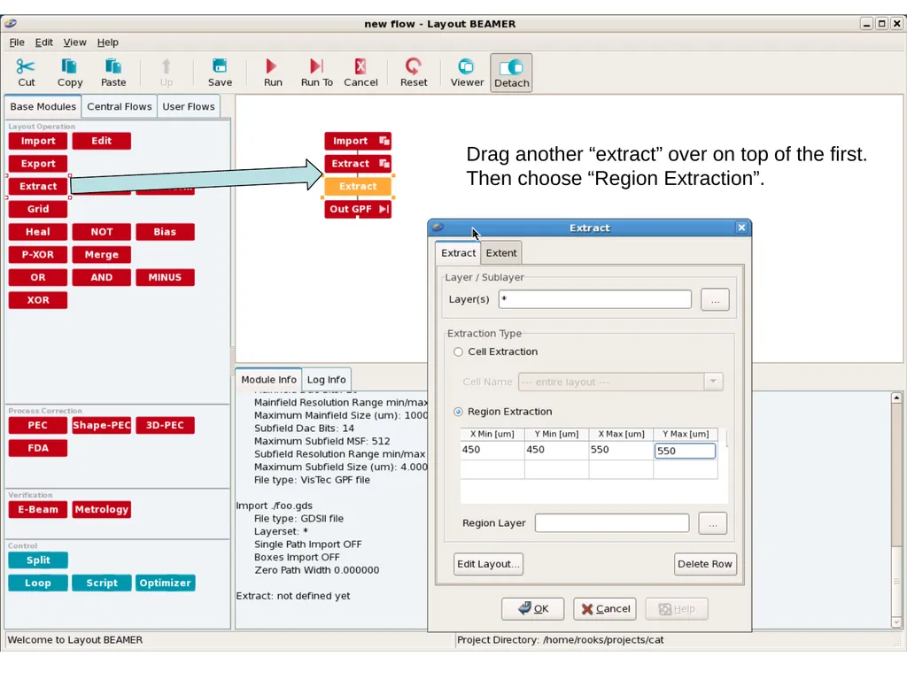 A beamer tutorial LayoutBeamer, from GenISys GmbH - slide 20 of 30