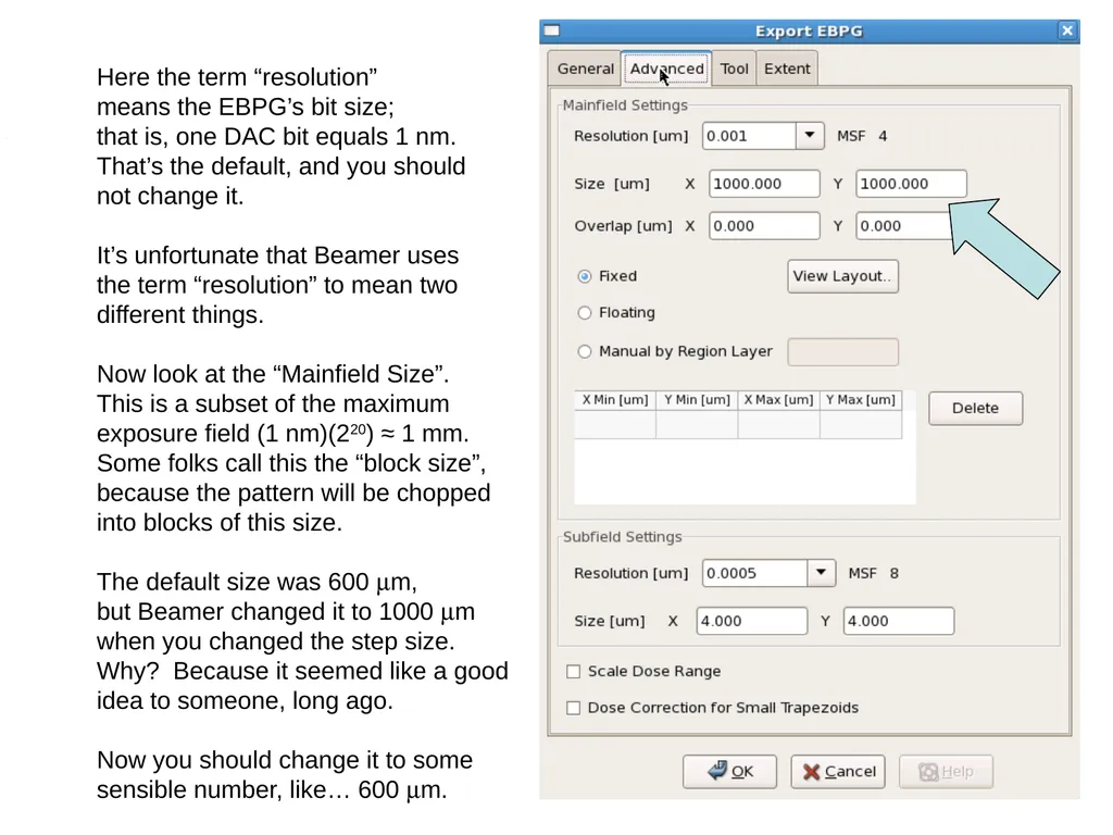 A beamer tutorial LayoutBeamer, from GenISys GmbH - slide 12 of 30
