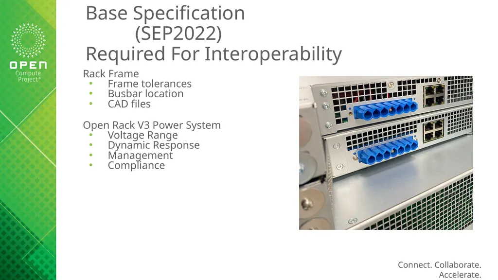 Open Rack V3 Specifications in Progress Steve - slide 4 of 14