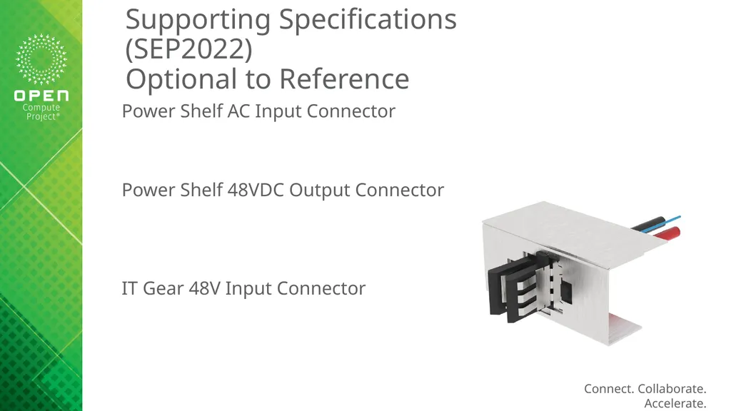 Open Rack V3 Specifications in Progress Steve - slide 10 of 14