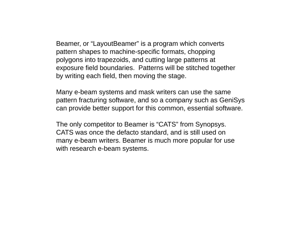 M. Rooks, Yale University A beamer tutorial - slide 2 of 30