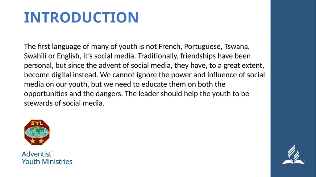 Seminar 10: Digital Ministry Maximizing the - slide 2 of 29