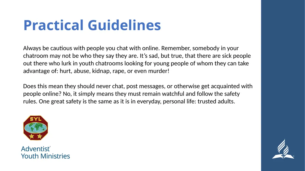 Seminar 10: Digital Ministry Maximizing the - slide 22 of 29