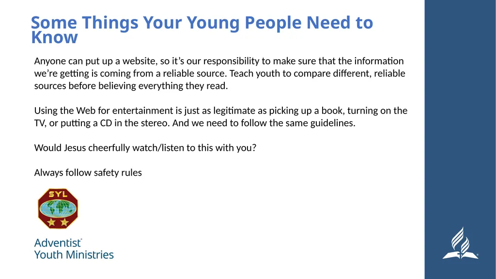 Seminar 10: Digital Ministry Maximizing the - slide 9 of 29