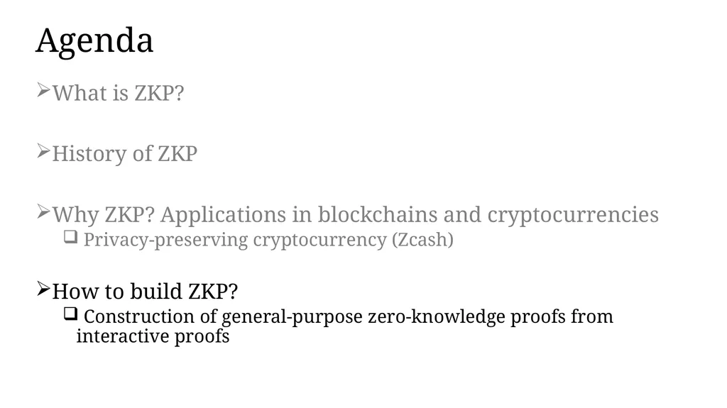 Zero-knowledge Proof and Its Applications in - slide 41 of 56