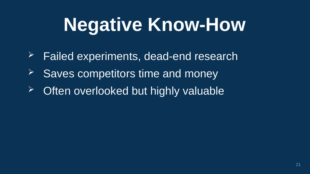 1 CHAPTER 1 Understanding Trade Secrets Protecting - slide 21 of 100