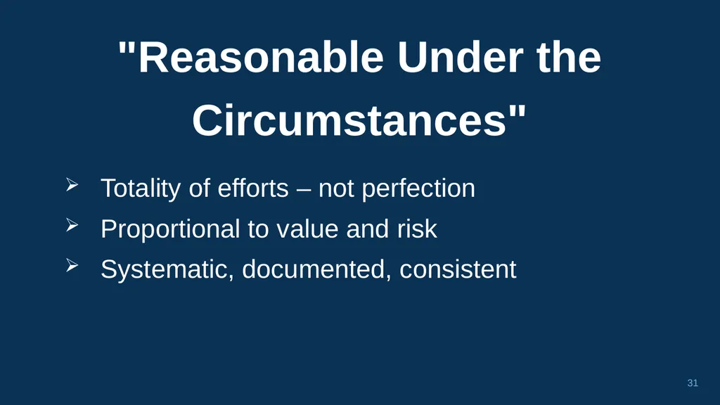 1 CHAPTER 1 Understanding Trade Secrets Protecting - slide 31 of 100