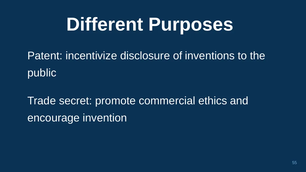 1 CHAPTER 1 Understanding Trade Secrets Protecting - slide 55 of 100