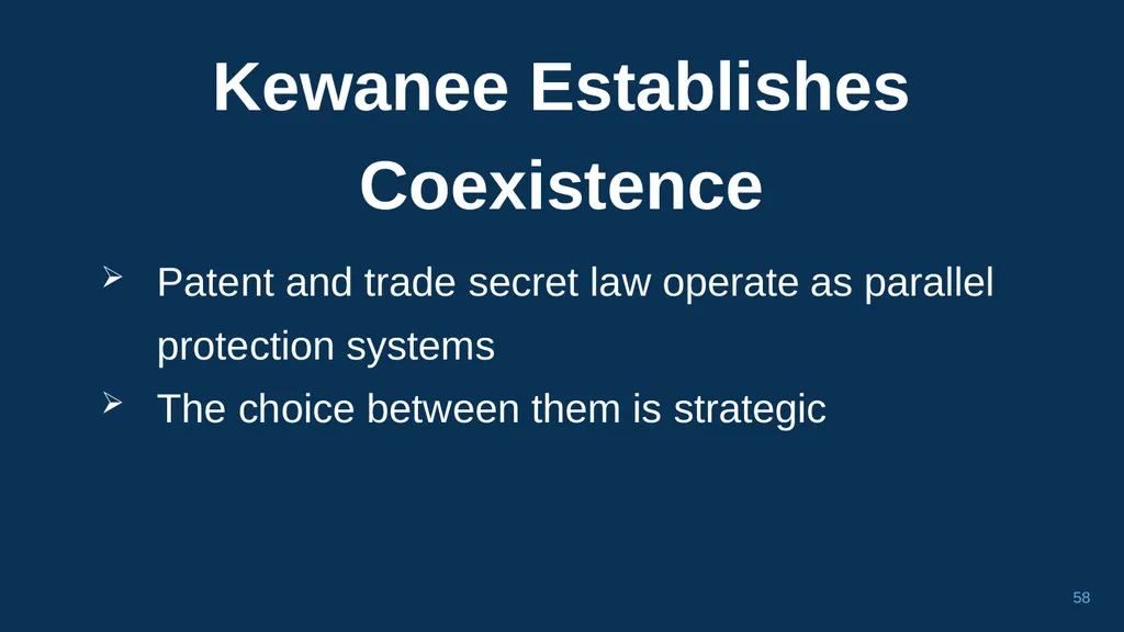 1 CHAPTER 1 Understanding Trade Secrets Protecting - slide 58 of 100