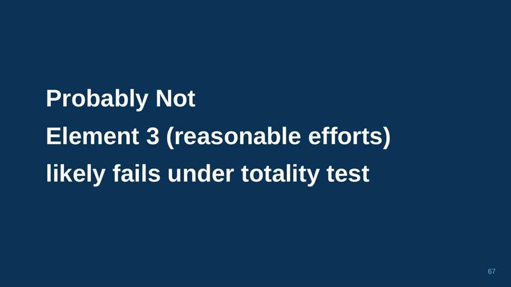 1 CHAPTER 1 Understanding Trade Secrets Protecting - slide 67 of 100