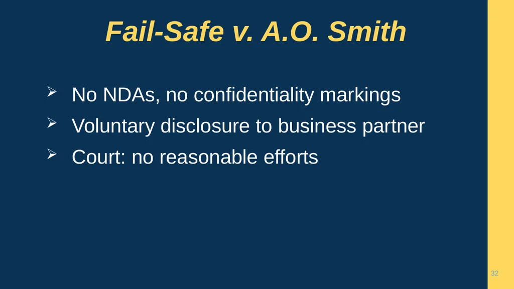 1 CHAPTER 1 Understanding Trade Secrets Protecting - slide 32 of 100